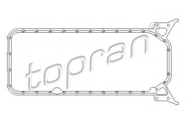 TOPRAN 401227 Прокладка, масляний піддон