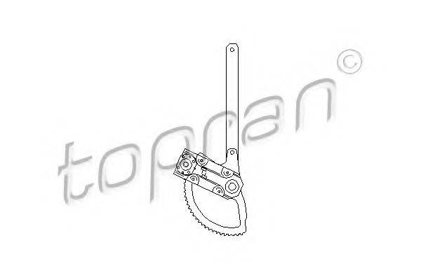 TOPRAN 401669 Підйомний пристрій для вікон