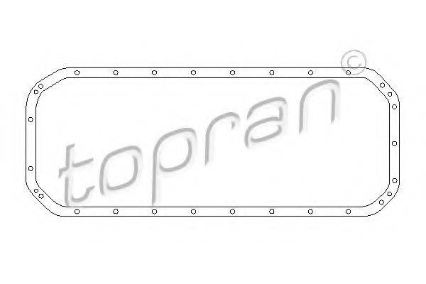 TOPRAN 500778 Прокладка, масляний піддон