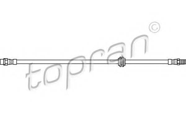 TOPRAN 500201 Гальмівний шланг