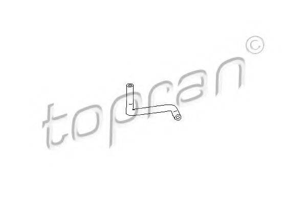 TOPRAN 722085 Шланг, повітровідведення кришки головки циліндра