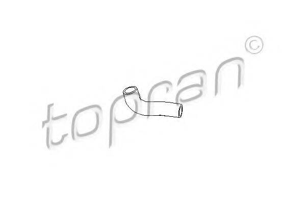 TOPRAN 721796 Шланг, повітровідведення кришки головки циліндра