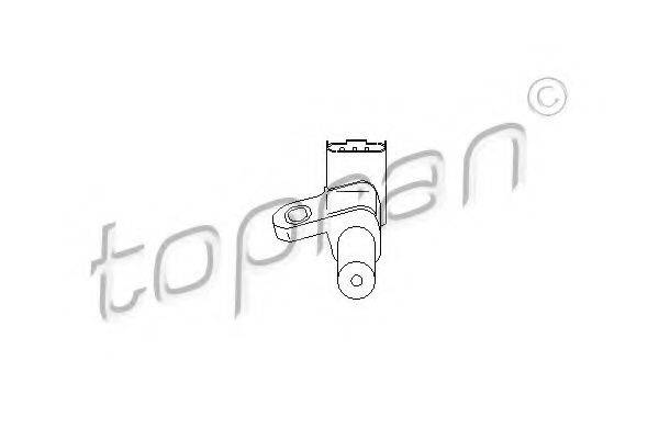 TOPRAN 722033 Датчик частоти обертання, керування двигуном