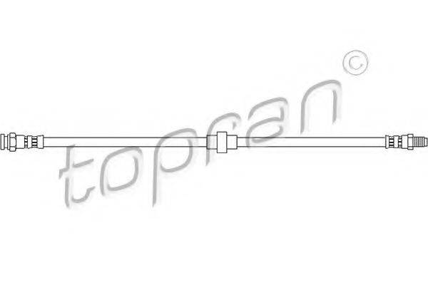 TOPRAN 720880 Гальмівний шланг