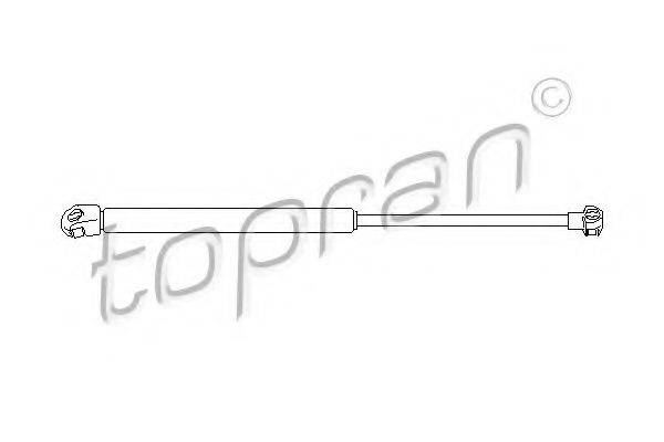 TOPRAN 501802 Газова пружина, капот