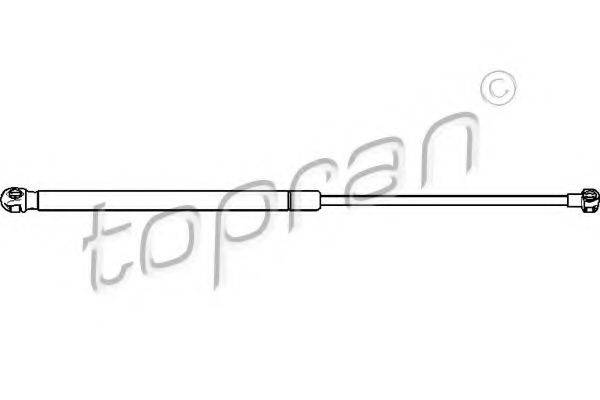 TOPRAN 113016 Газова пружина, кришка багажника
