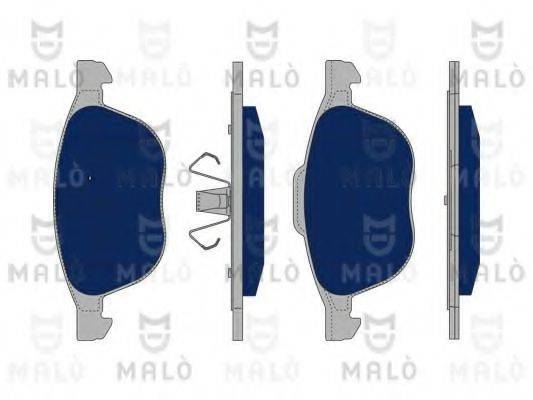 MALO 1050113 Комплект гальмівних колодок, дискове гальмо