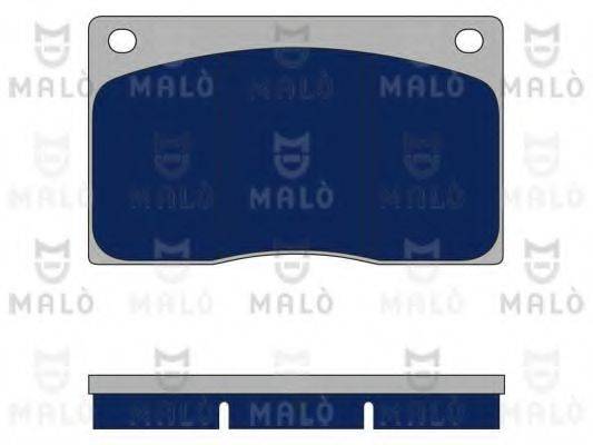 MALO 1050365 Комплект гальмівних колодок, дискове гальмо