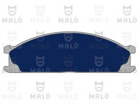 MALO 1050478 Комплект гальмівних колодок, дискове гальмо