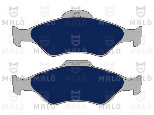 MALO 1050529 Комплект гальмівних колодок, дискове гальмо