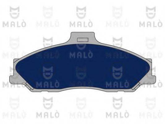 MALO 1050596 Комплект гальмівних колодок, дискове гальмо