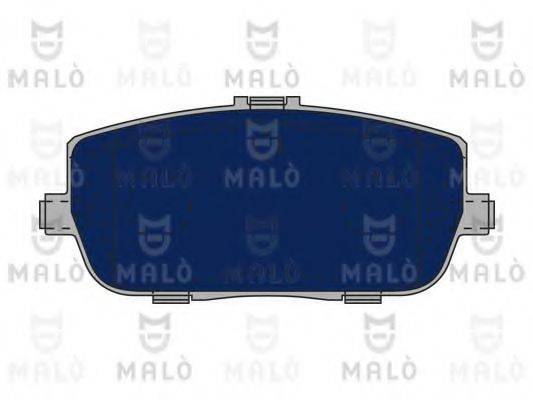 MALO 1050598 Комплект гальмівних колодок, дискове гальмо