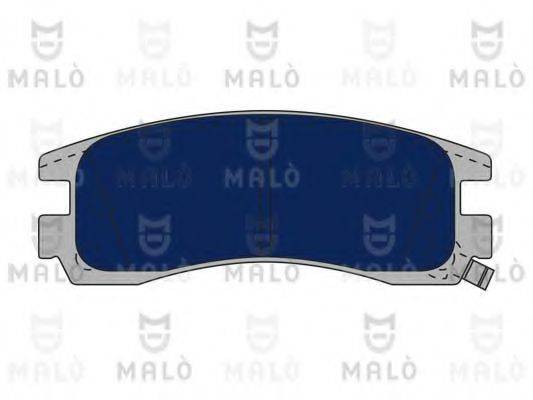 MALO 1050642 Комплект гальмівних колодок, дискове гальмо