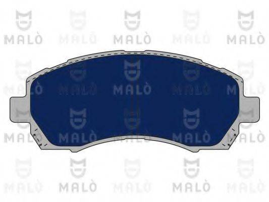 MALO 1050704 Комплект гальмівних колодок, дискове гальмо