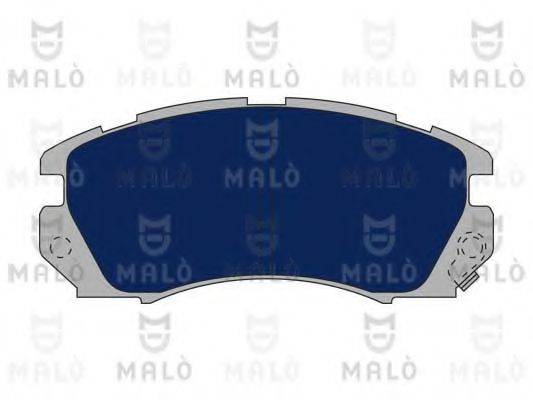 MALO 1050705 Комплект гальмівних колодок, дискове гальмо