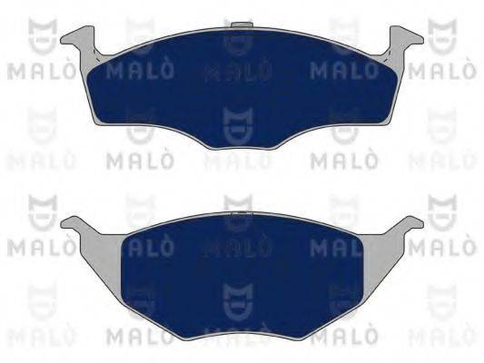 MALO 1050771 Комплект гальмівних колодок, дискове гальмо