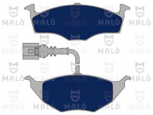 MALO 1050776 Комплект гальмівних колодок, дискове гальмо