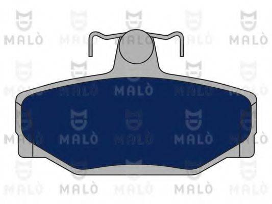 MALO 1050797 Комплект гальмівних колодок, дискове гальмо