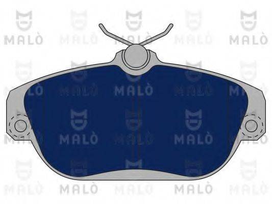 MALO 1050799 Комплект гальмівних колодок, дискове гальмо