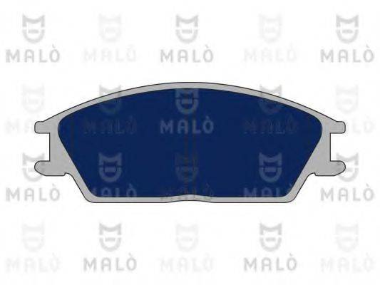 MALO 1050858 Комплект гальмівних колодок, дискове гальмо