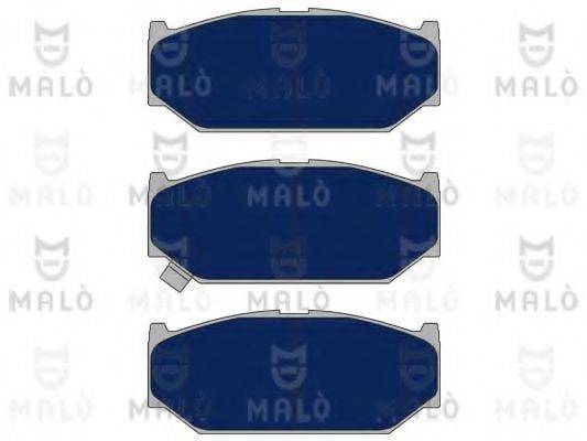 MALO 1051058 Комплект гальмівних колодок, дискове гальмо