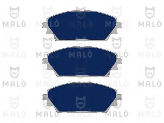 MALO 1051142 Комплект гальмівних колодок, дискове гальмо