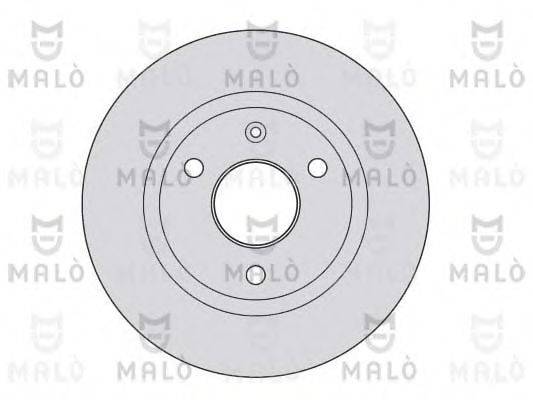 MALO 1110007 гальмівний диск