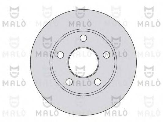 MALO 1110008 гальмівний диск