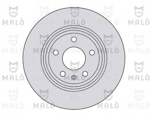 MALO 1110058 гальмівний диск