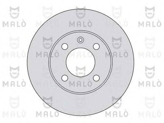 MALO 1110070 гальмівний диск
