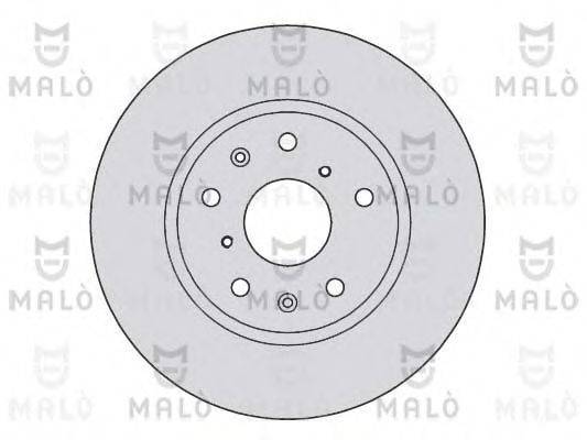 MALO 1110125 гальмівний диск