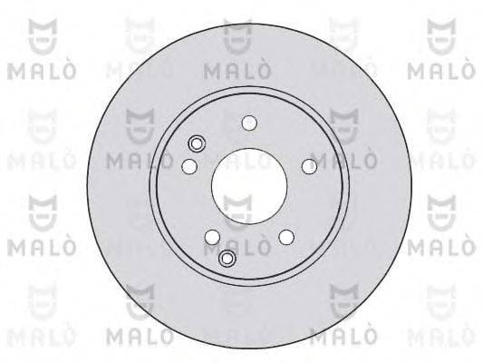 MALO 1110157 гальмівний диск