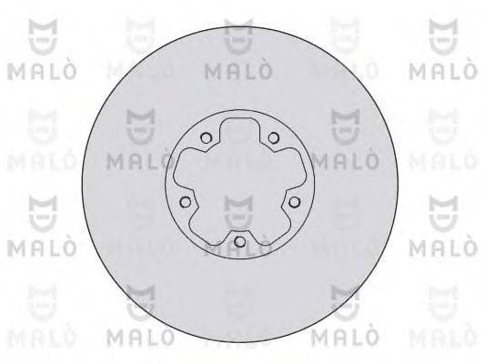 MALO 1110175 гальмівний диск