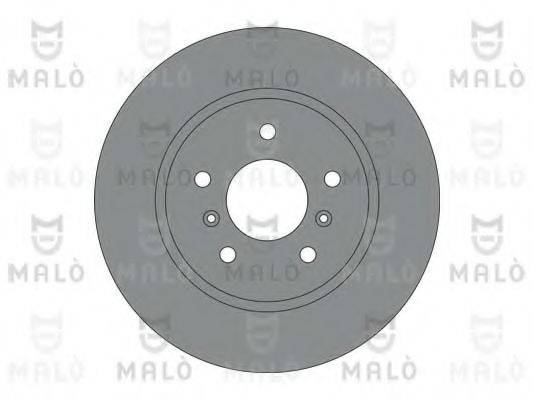 MALO 1110225 гальмівний диск