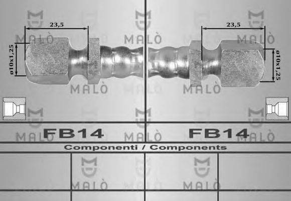 MALO 8271 Гальмівний шланг