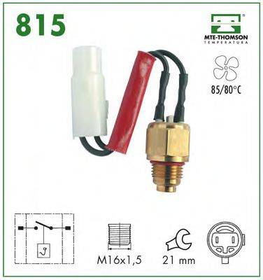 MTE-THOMSON 815 Термивимикач, вентилятор радіатора