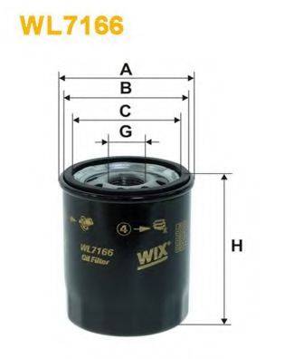 WIX FILTERS WL7166 Масляний фільтр