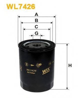 WIX FILTERS WL7426 Масляний фільтр