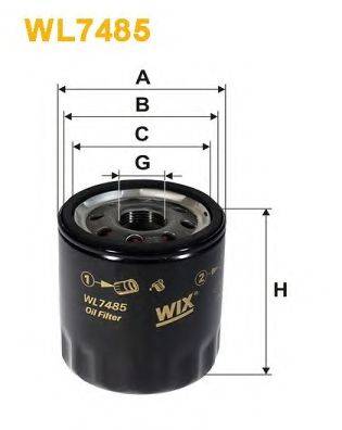 WIX FILTERS WL7485 Масляний фільтр