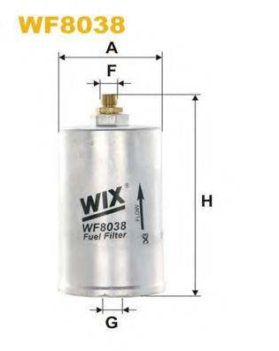 WIX FILTERS WF8038 Паливний фільтр
