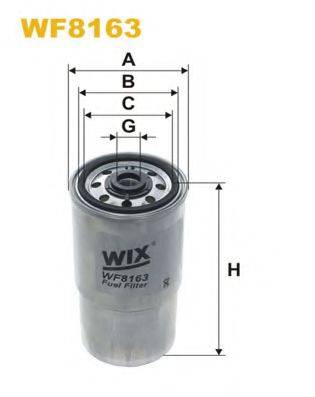 WIX FILTERS WF8163 Паливний фільтр