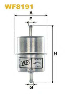 WIX FILTERS WF8191 Паливний фільтр