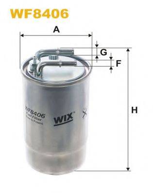 WIX FILTERS WF8406 Паливний фільтр