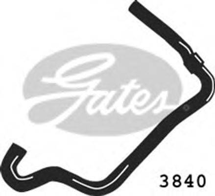 GATES 3840 Шланг радіатора