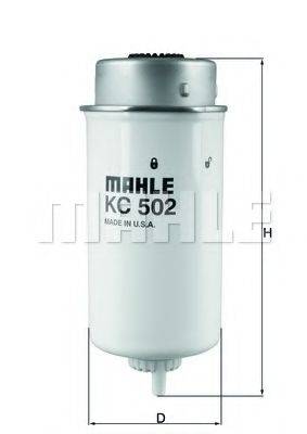 KNECHT KC502 Паливний фільтр