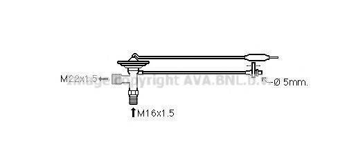 PRASCO TO1684 Розширювальний клапан, кондиціонер