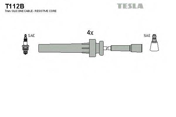 TESLA T112B Комплект дротів запалювання