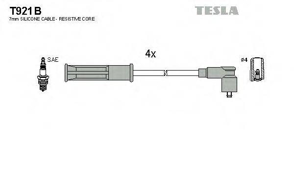 TESLA T921B Комплект дротів запалювання