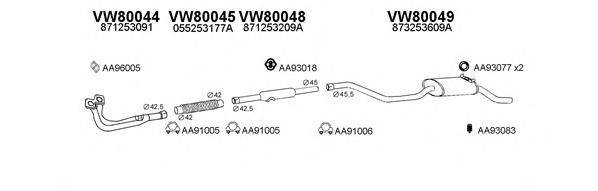 VENEPORTE 800165 Система випуску ОГ