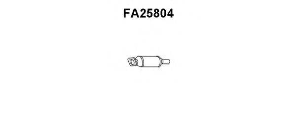VENEPORTE FA25804 Передглушувач вихлопних газів